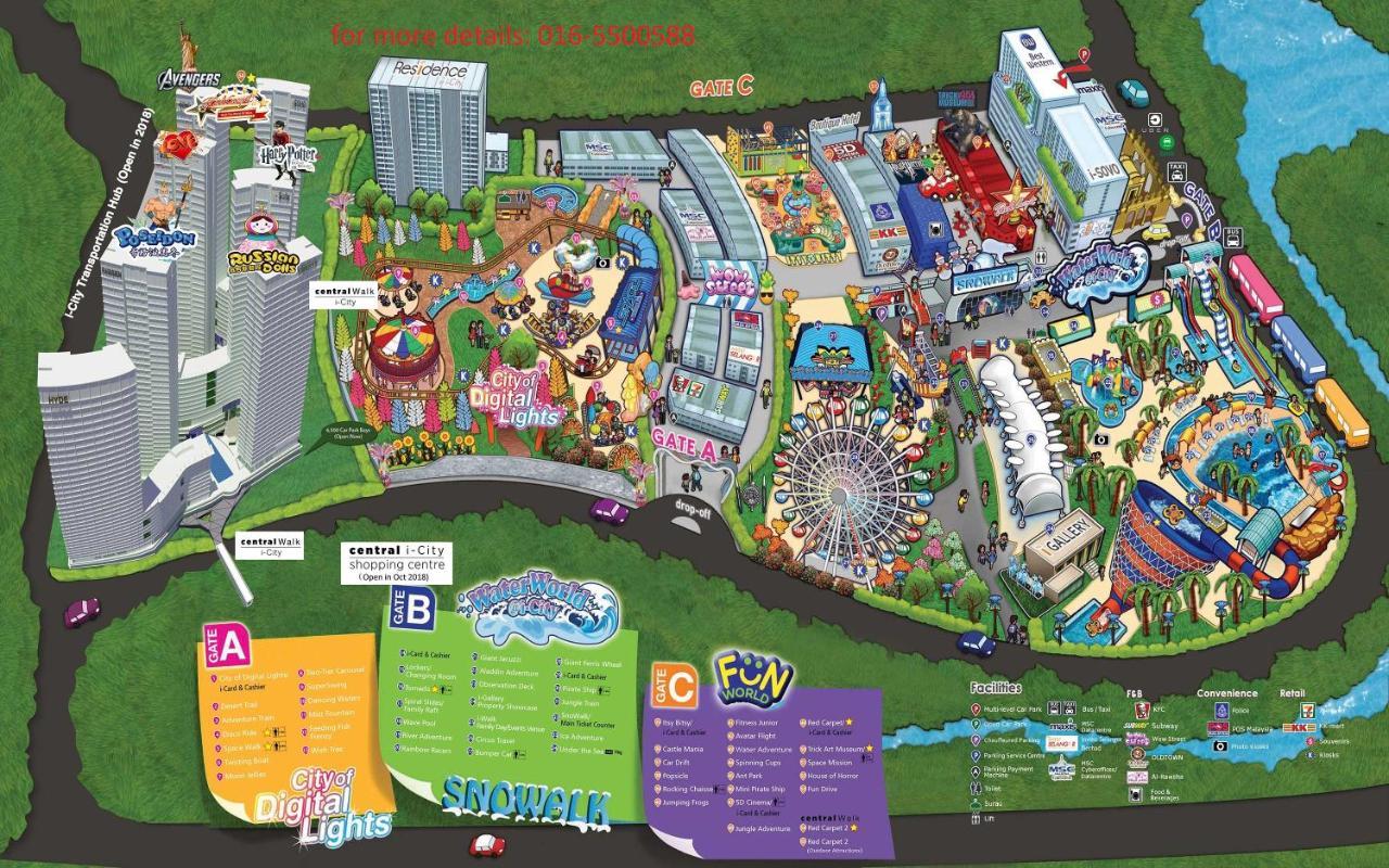I-City By Landmark @ Shah Alam Buitenkant foto